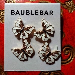 BAUBLEBAR Butterfly Anthropologie earrings NEW